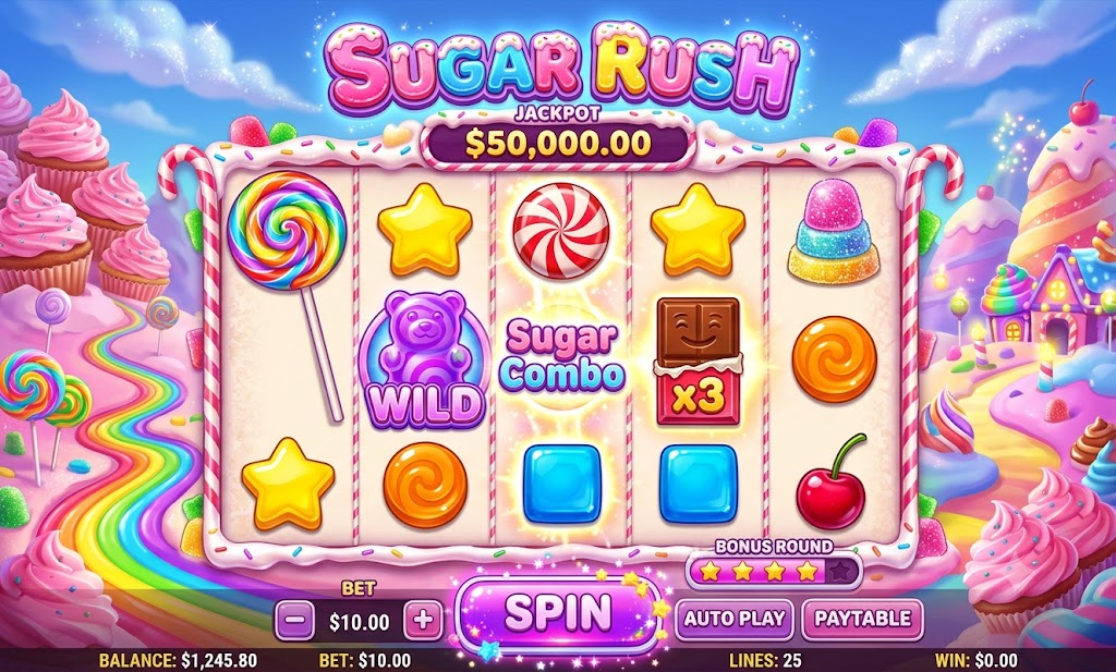 Candy Rush slot game
